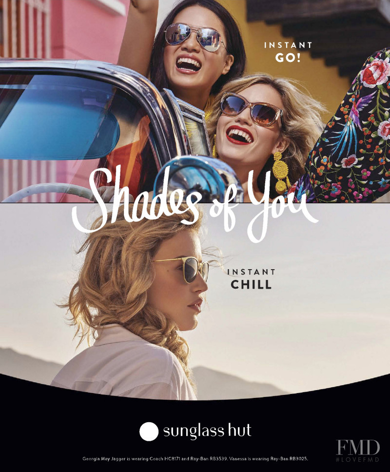 Sunglass Hut advertisement for Spring/Summer 2016