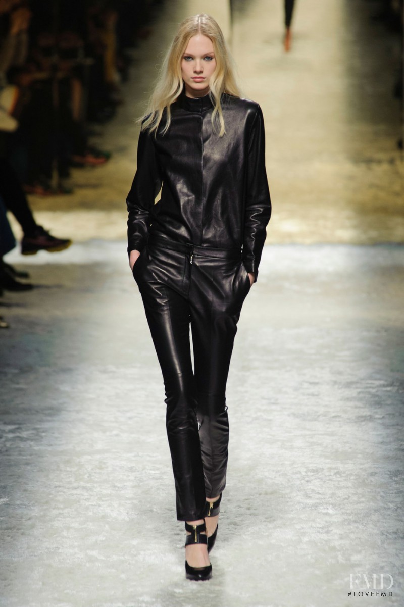 Charlene Hoegger featured in  the Blumarine fashion show for Autumn/Winter 2014