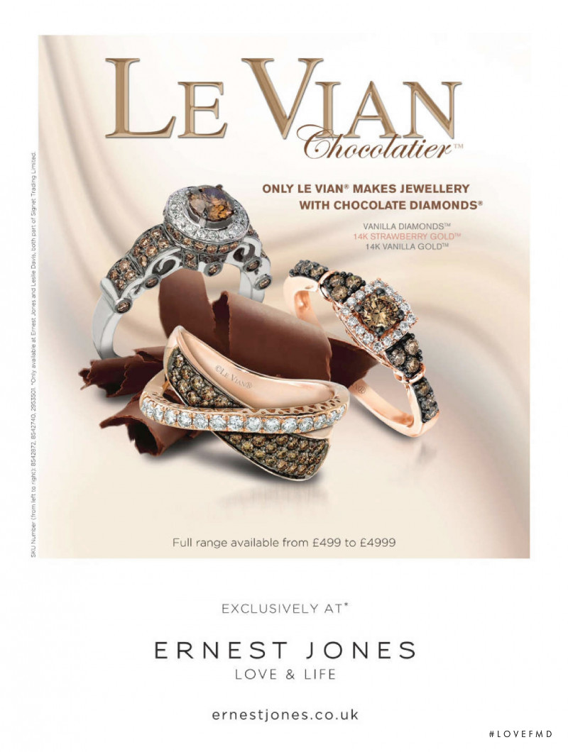 Le Vian advertisement for Spring/Summer 2015