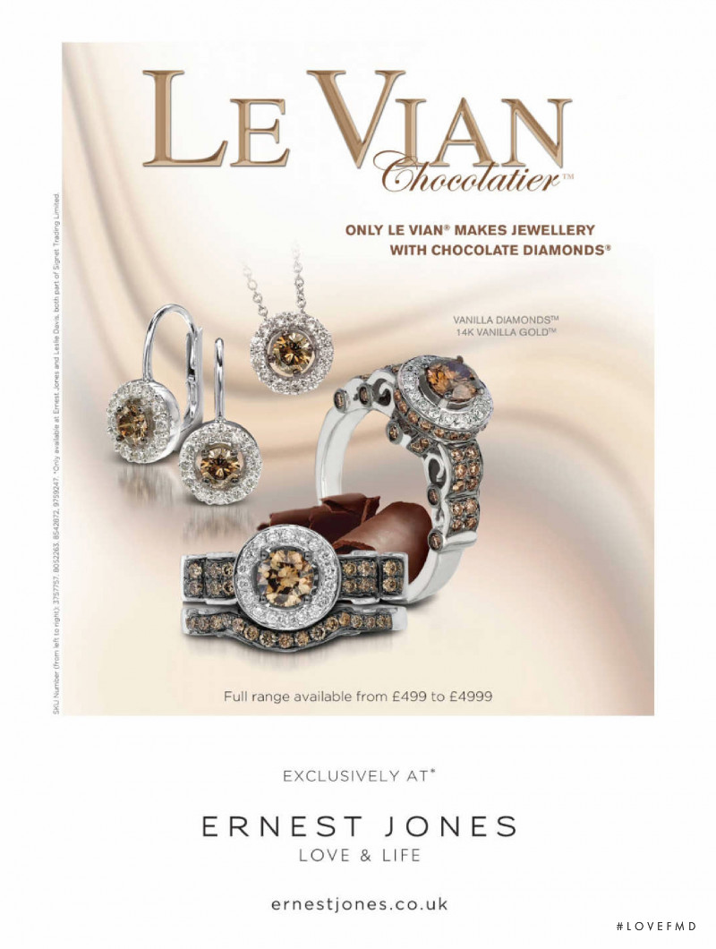 Le Vian advertisement for Spring/Summer 2015