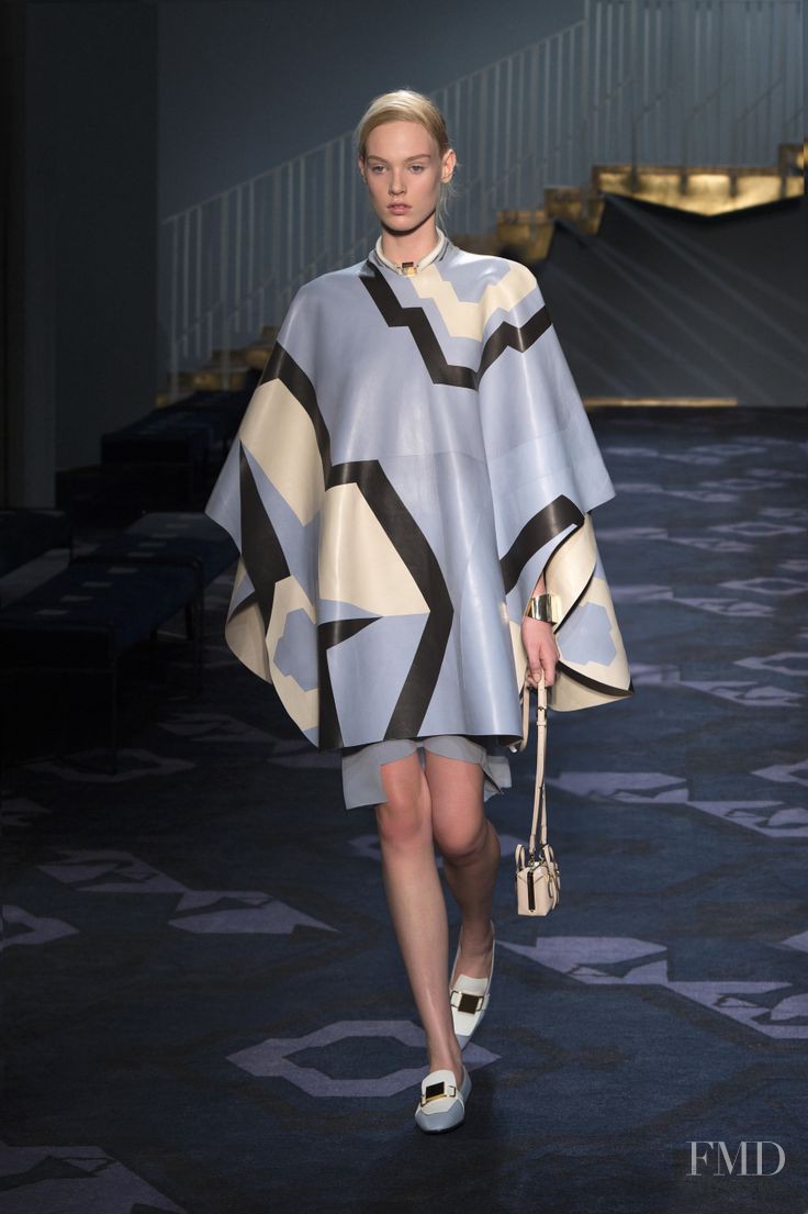 Charlene Hoegger featured in  the Tod\'s fashion show for Autumn/Winter 2014