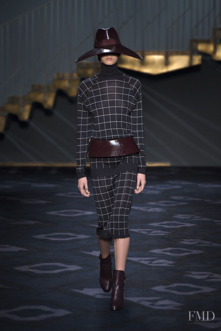 Marylou Moll featured in  the Tod\'s fashion show for Autumn/Winter 2014