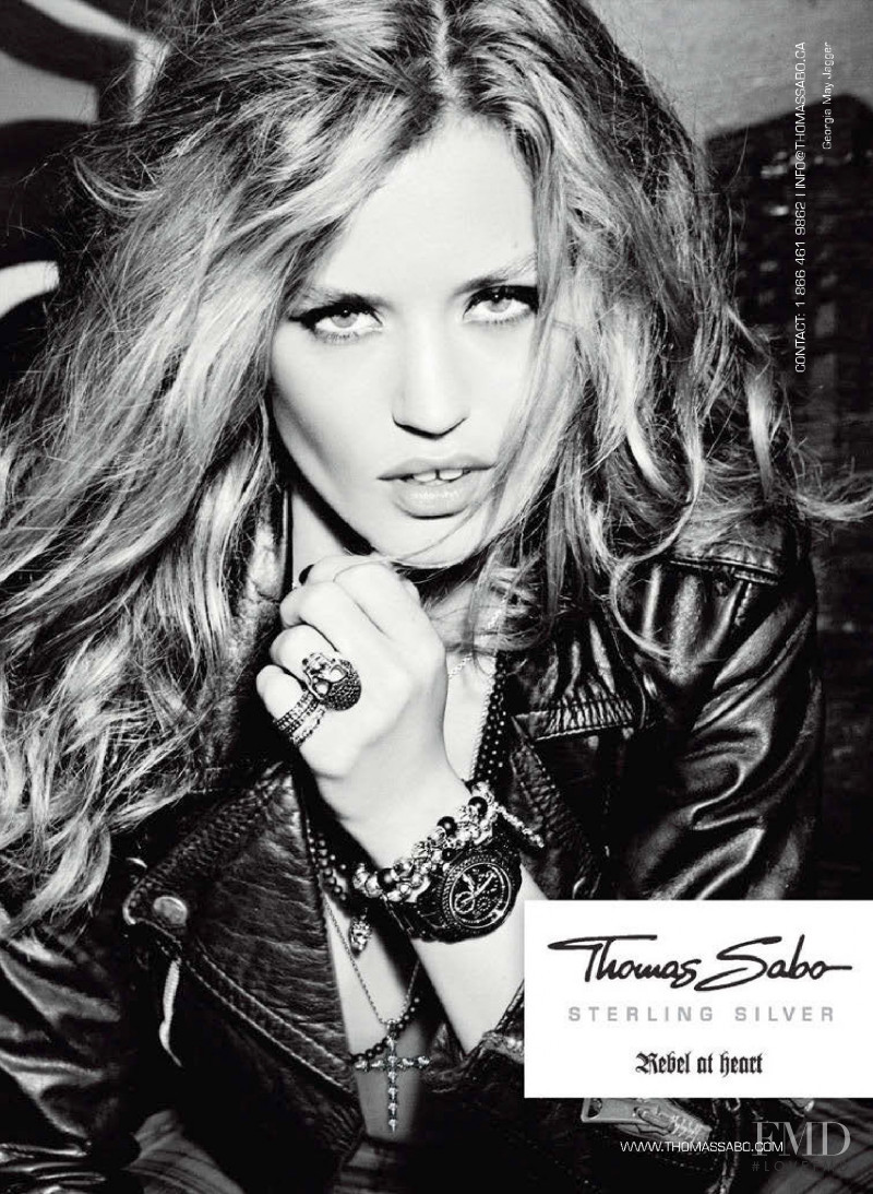 Georgia May Jagger featured in  the Thomas Sabo advertisement for Spring/Summer 2015