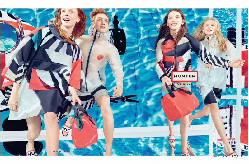 Hunter advertisement for Spring/Summer 2015