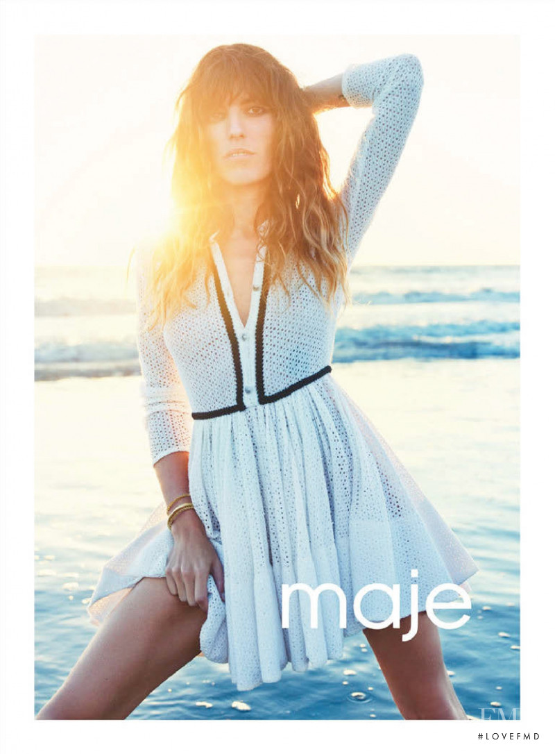 Maje advertisement for Spring/Summer 2015