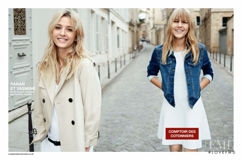 Comptoir Des Cotonniers advertisement for Spring/Summer 2015