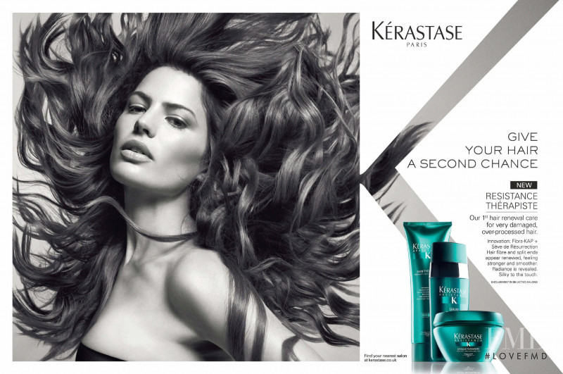 Kerastase advertisement for Spring/Summer 2015