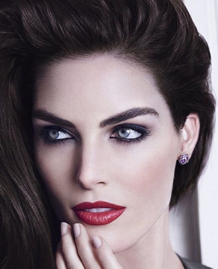 Hilary Rhoda featured in  the Chopard advertisement for Autumn/Winter 2015