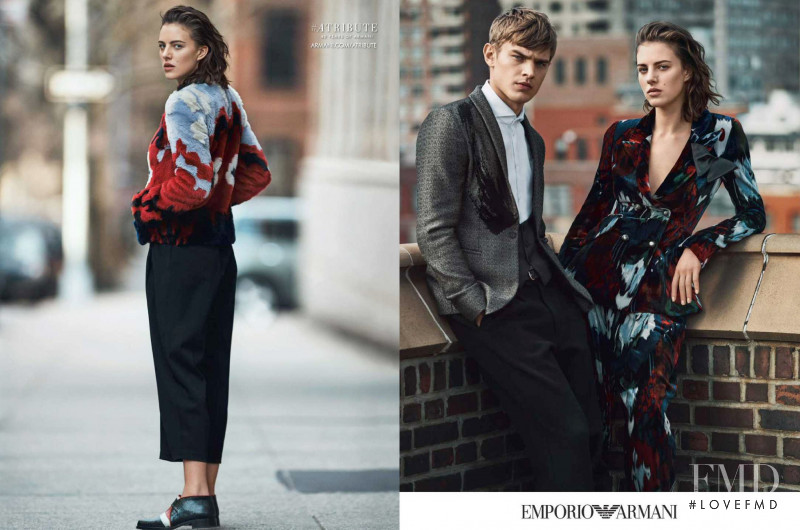 Emporio Armani advertisement for Autumn/Winter 2015