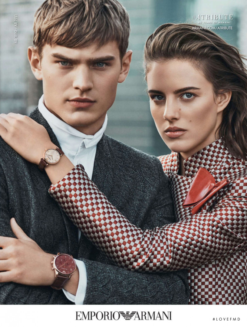 Emporio Armani advertisement for Autumn/Winter 2015