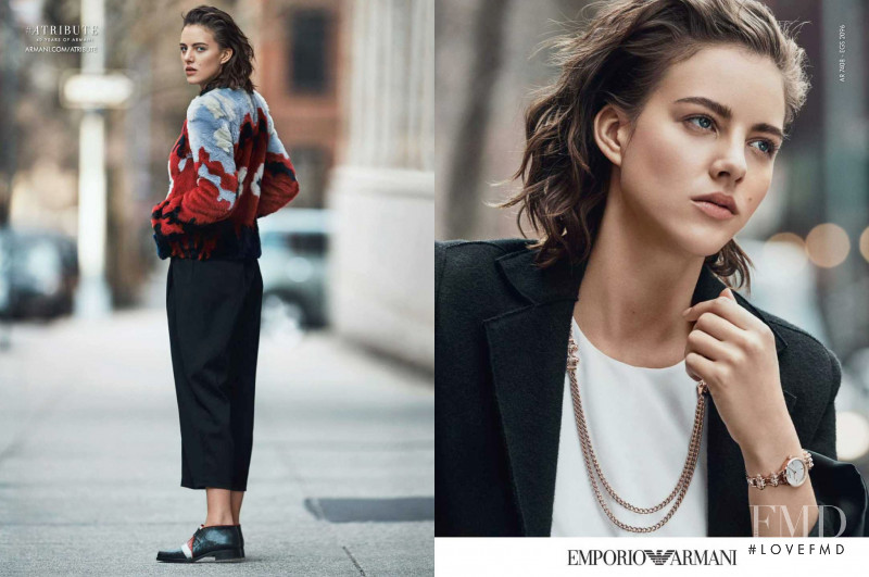 Emporio Armani advertisement for Autumn/Winter 2015