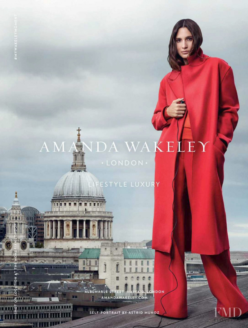 Amanda Wakeley advertisement for Autumn/Winter 2015