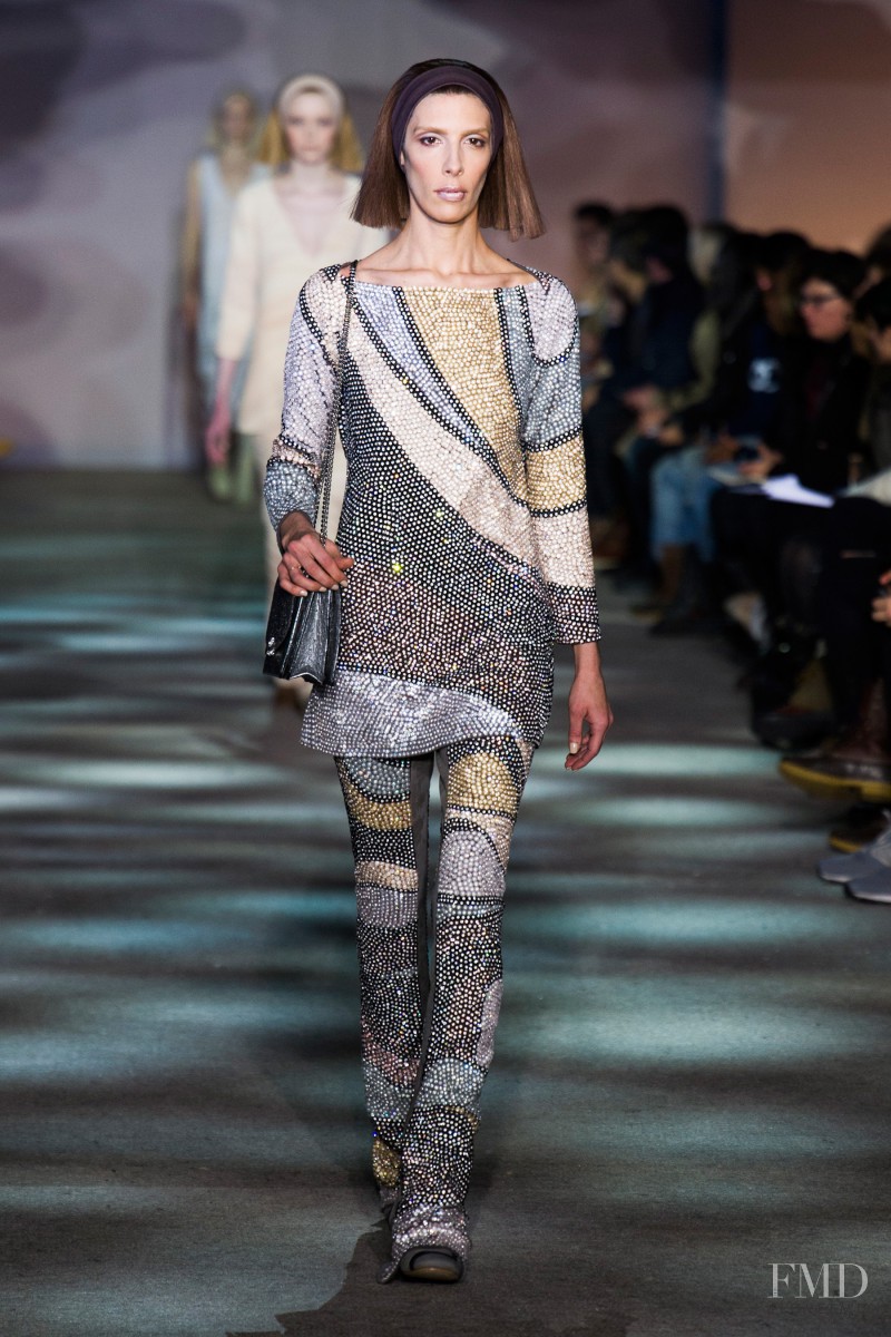 Jamie Bochert featured in  the Marc Jacobs fashion show for Autumn/Winter 2014
