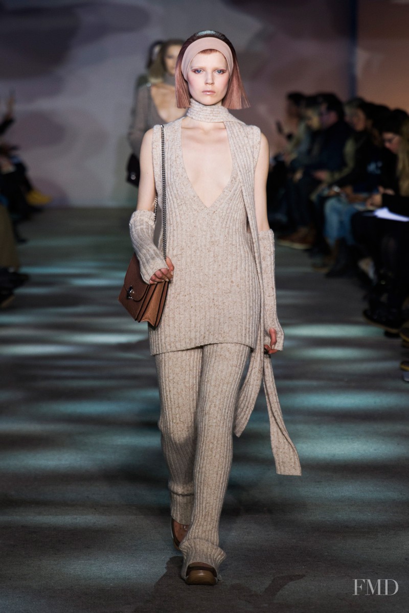 Ola Rudnicka featured in  the Marc Jacobs fashion show for Autumn/Winter 2014