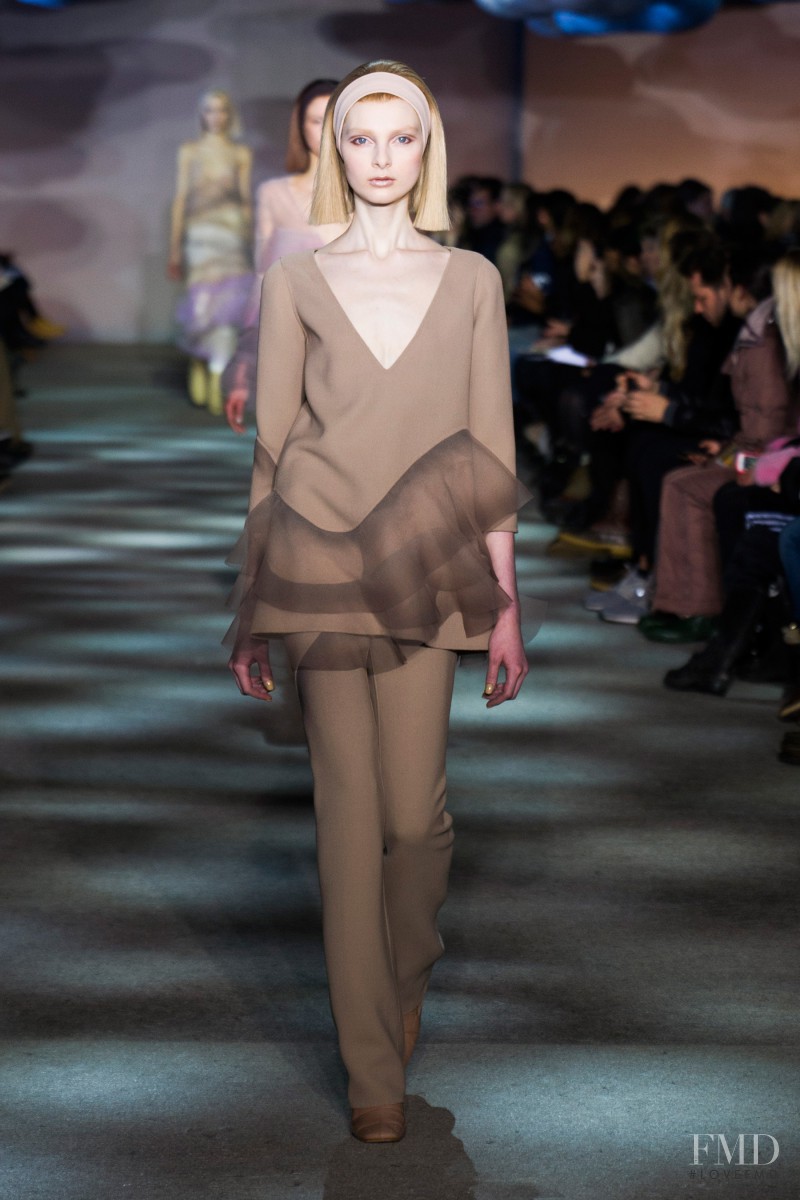 Dasha Gold featured in  the Marc Jacobs fashion show for Autumn/Winter 2014
