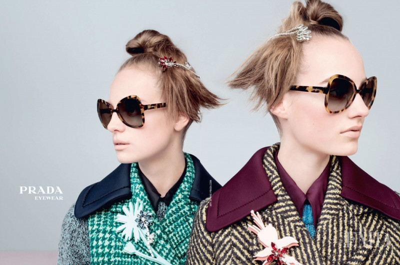 Prada Eyewear advertisement for Autumn/Winter 2015