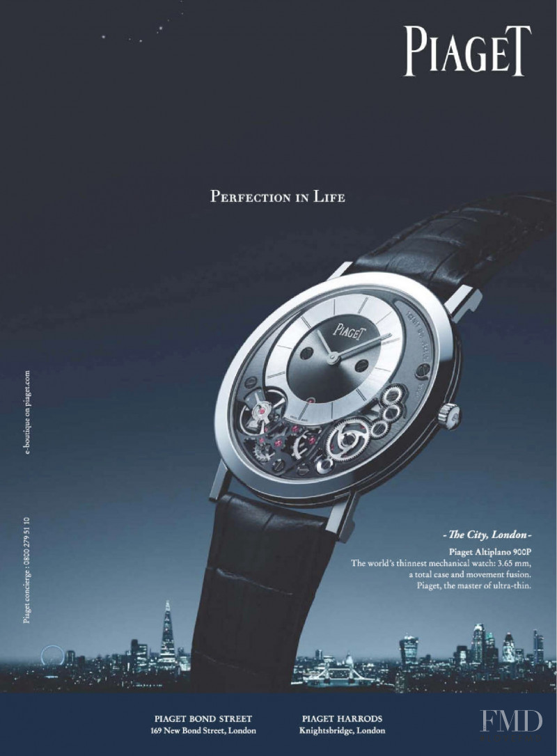 Piaget advertisement for Autumn/Winter 2015