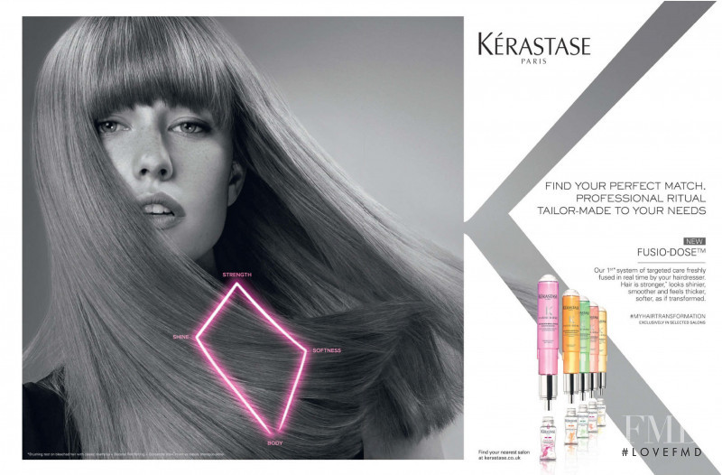 Kerastase advertisement for Autumn/Winter 2015