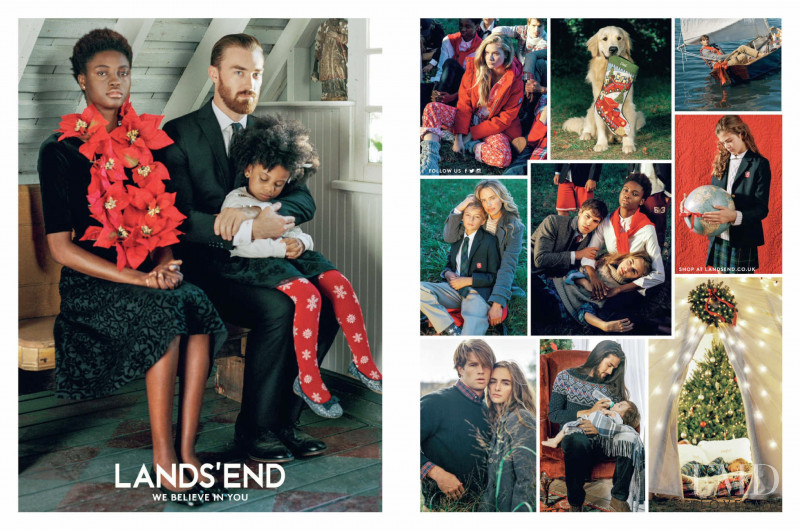 Lands\'End advertisement for Winter 2015