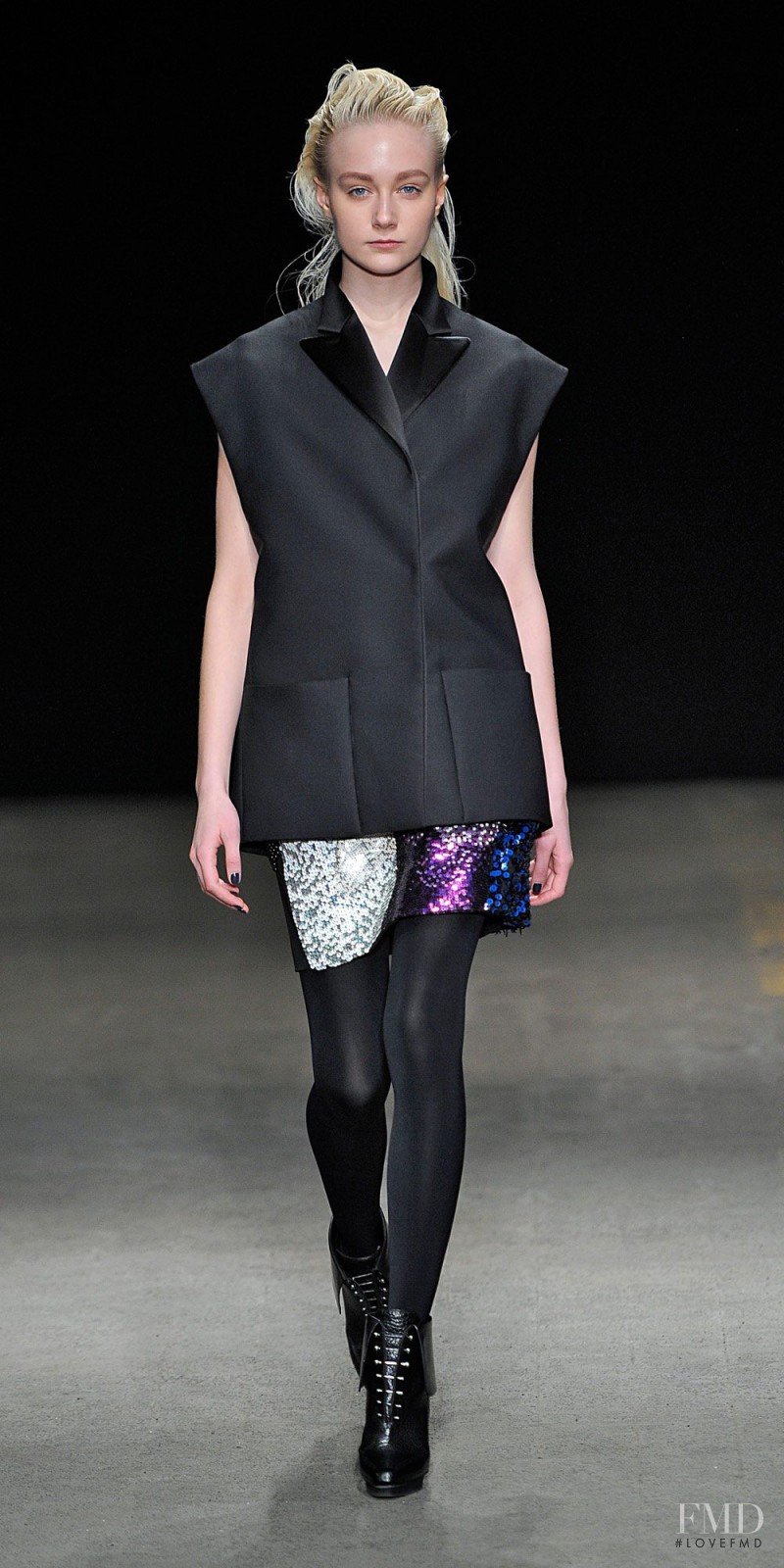 Juliette Fazekas featured in  the 3.1 Phillip Lim fashion show for Autumn/Winter 2014