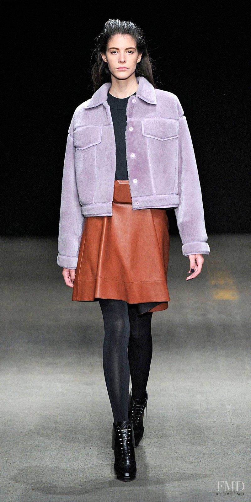 Carla Ciffoni featured in  the 3.1 Phillip Lim fashion show for Autumn/Winter 2014