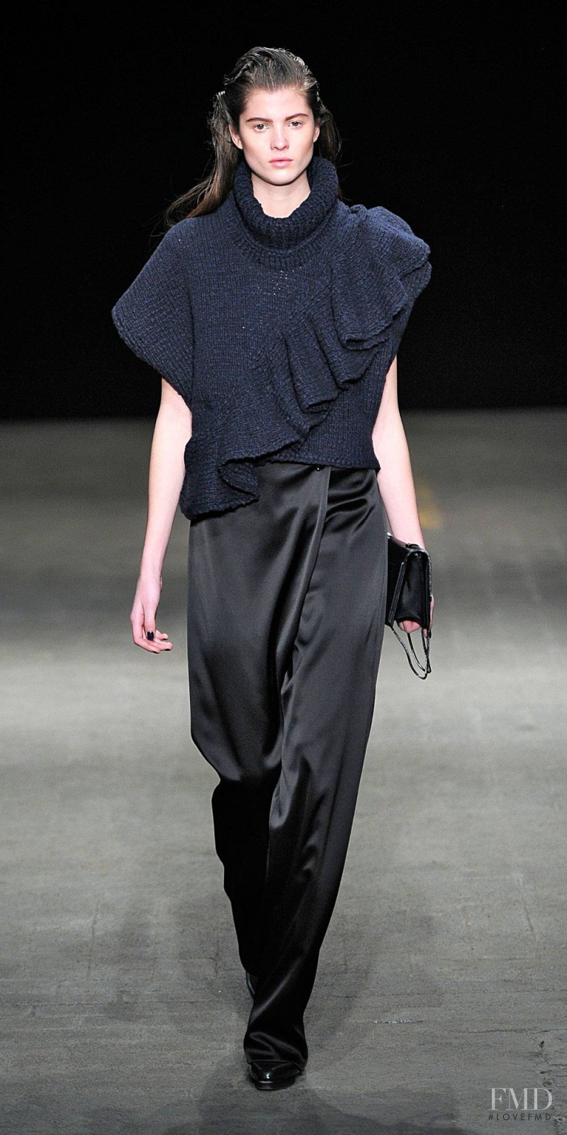 Estee Rammant featured in  the 3.1 Phillip Lim fashion show for Autumn/Winter 2014