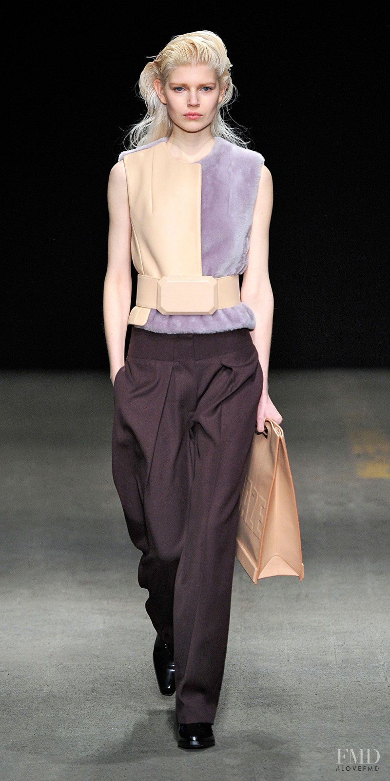 Ola Rudnicka featured in  the 3.1 Phillip Lim fashion show for Autumn/Winter 2014