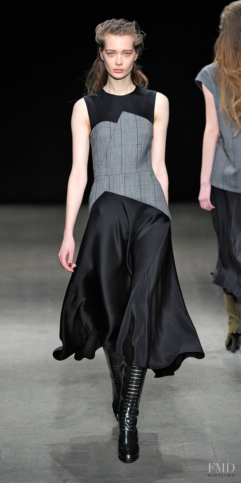 Tanya Katysheva featured in  the 3.1 Phillip Lim fashion show for Autumn/Winter 2014