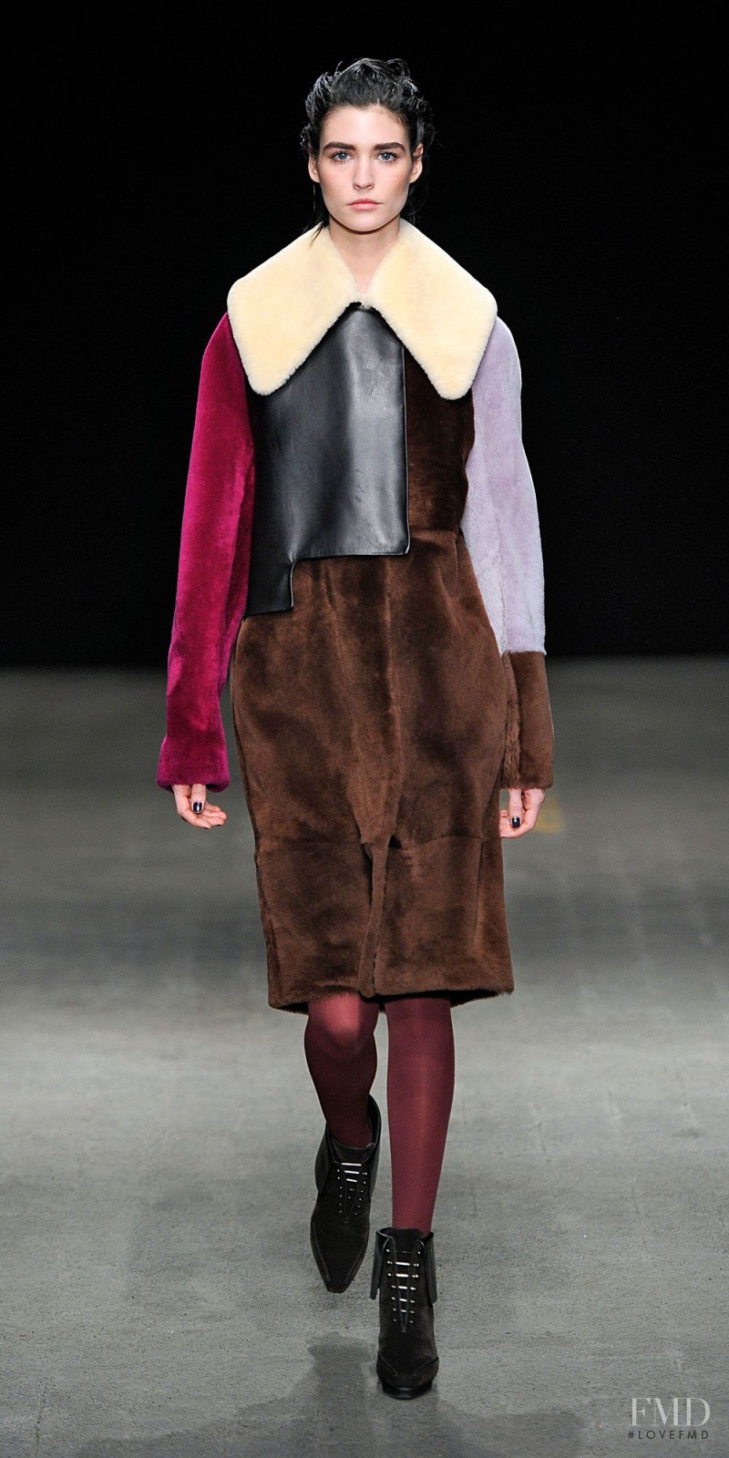 Manon Leloup featured in  the 3.1 Phillip Lim fashion show for Autumn/Winter 2014