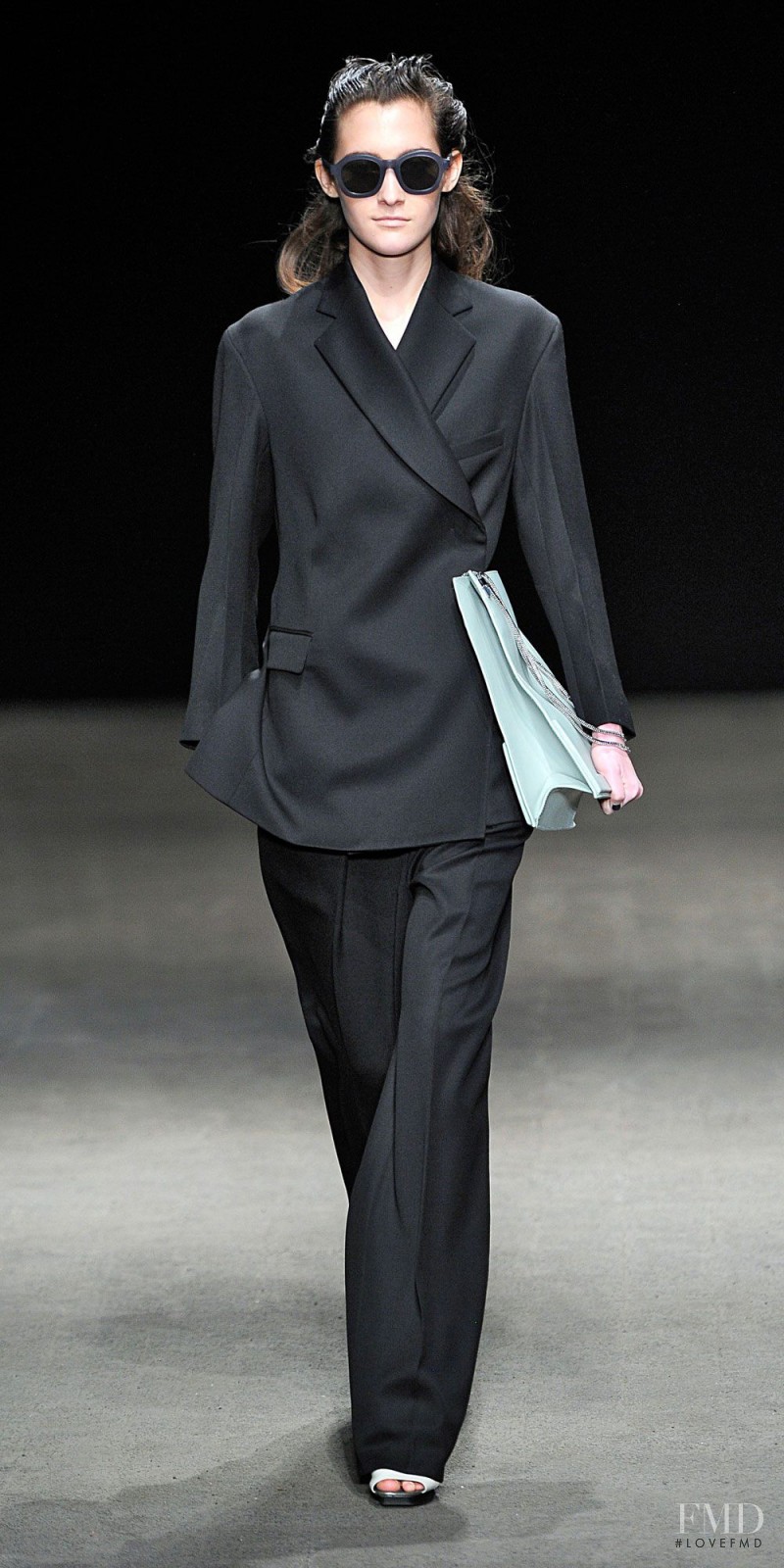 Emma Waldo featured in  the 3.1 Phillip Lim fashion show for Autumn/Winter 2014