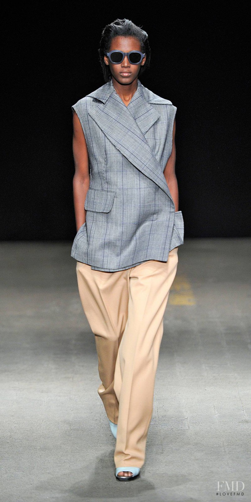 Kai Newman featured in  the 3.1 Phillip Lim fashion show for Autumn/Winter 2014