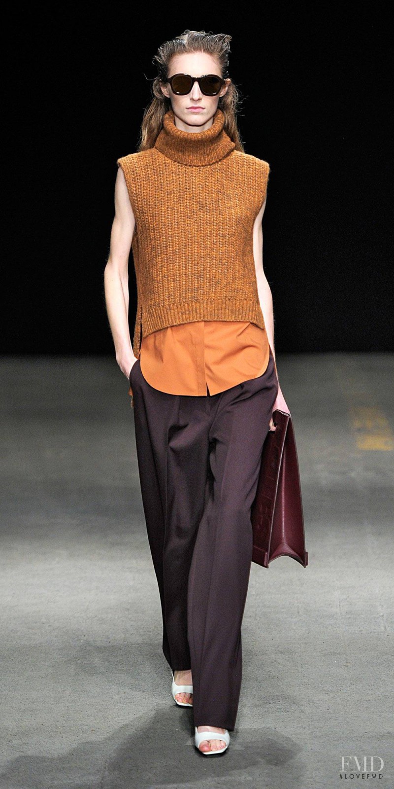 Manuela Frey featured in  the 3.1 Phillip Lim fashion show for Autumn/Winter 2014