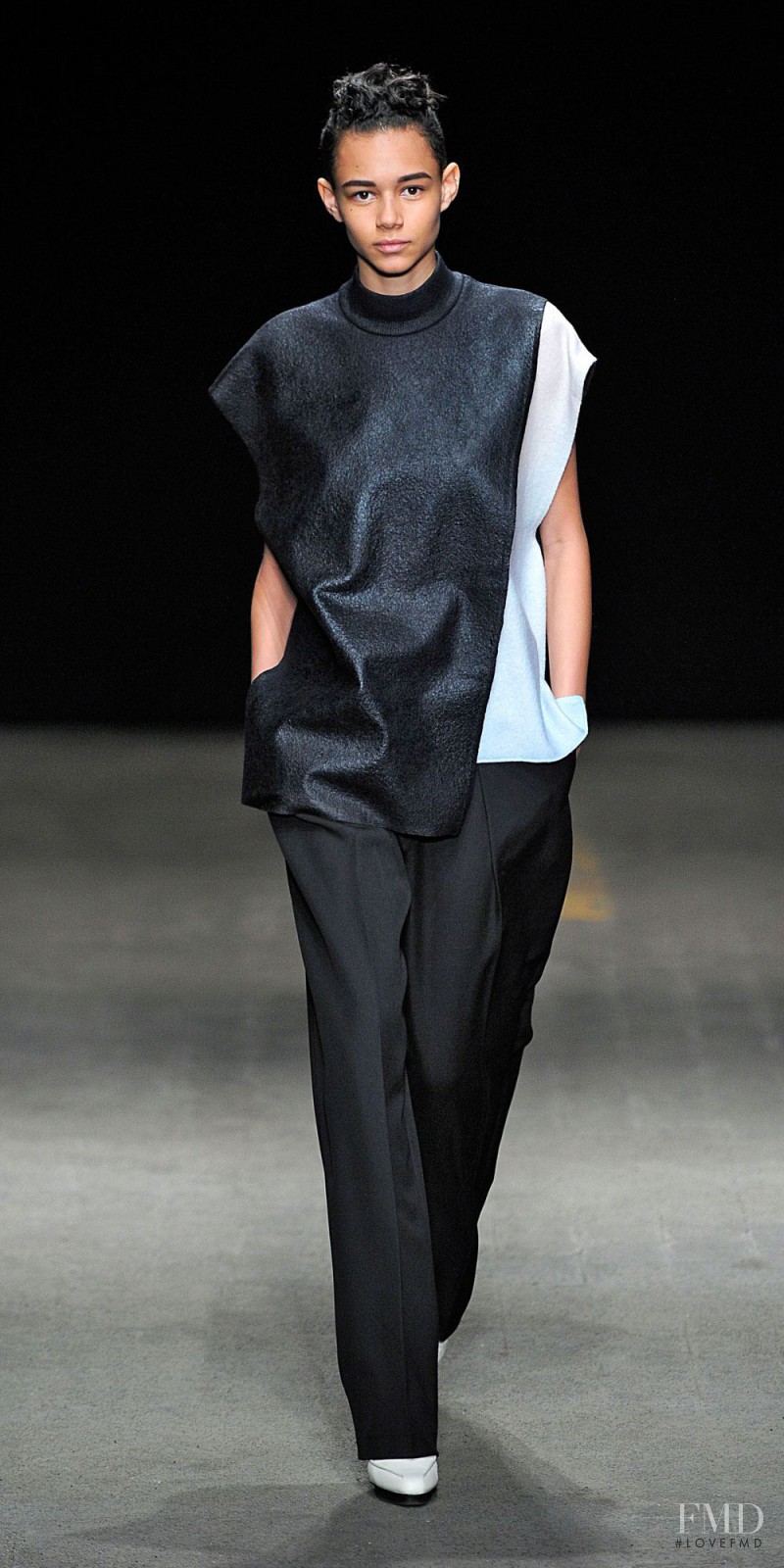 Binx Walton featured in  the 3.1 Phillip Lim fashion show for Autumn/Winter 2014