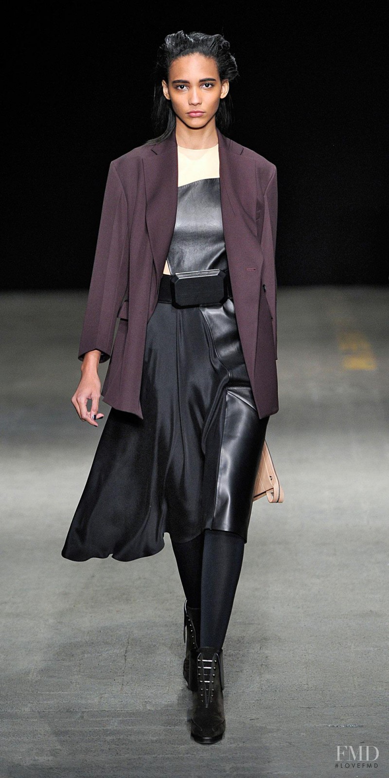 Cora Emmanuel featured in  the 3.1 Phillip Lim fashion show for Autumn/Winter 2014