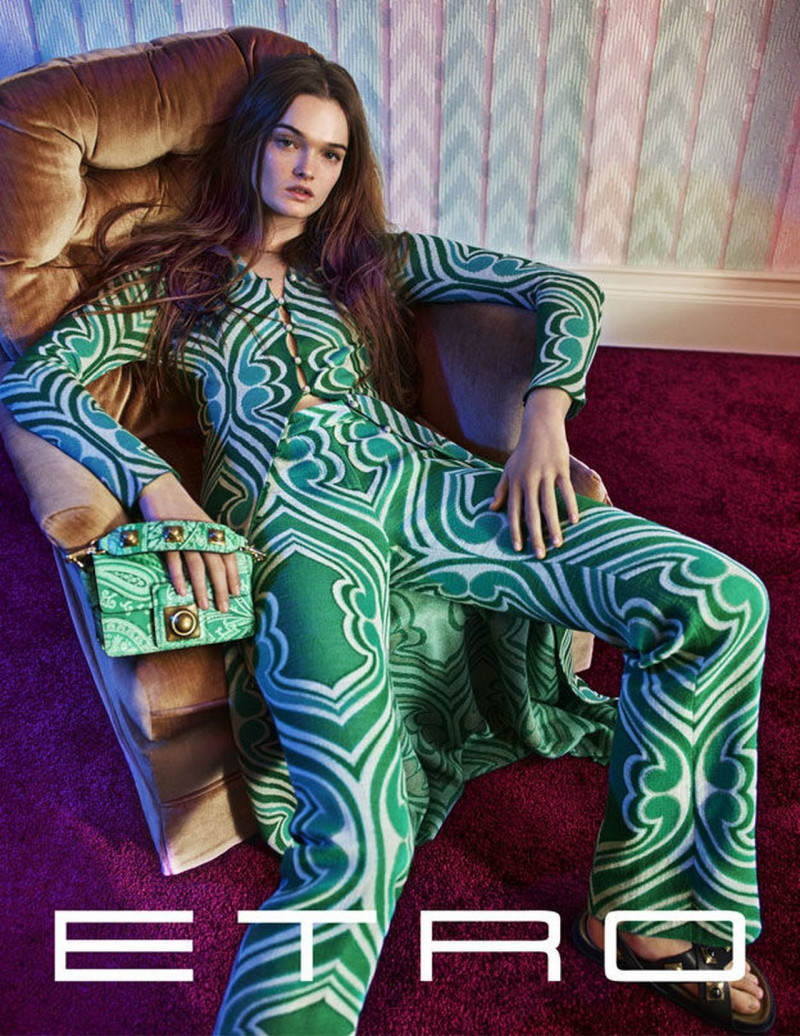 Etro Empire of Freedom advertisement for Spring/Summer 2022