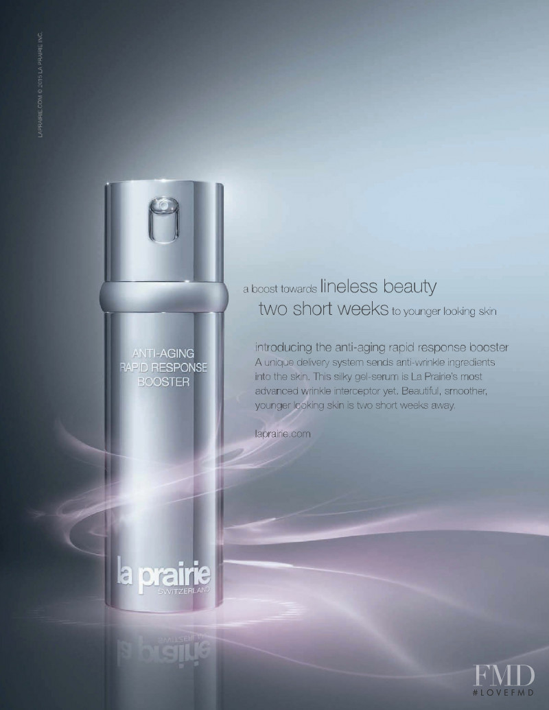 La Prairie advertisement for Spring/Summer 2015