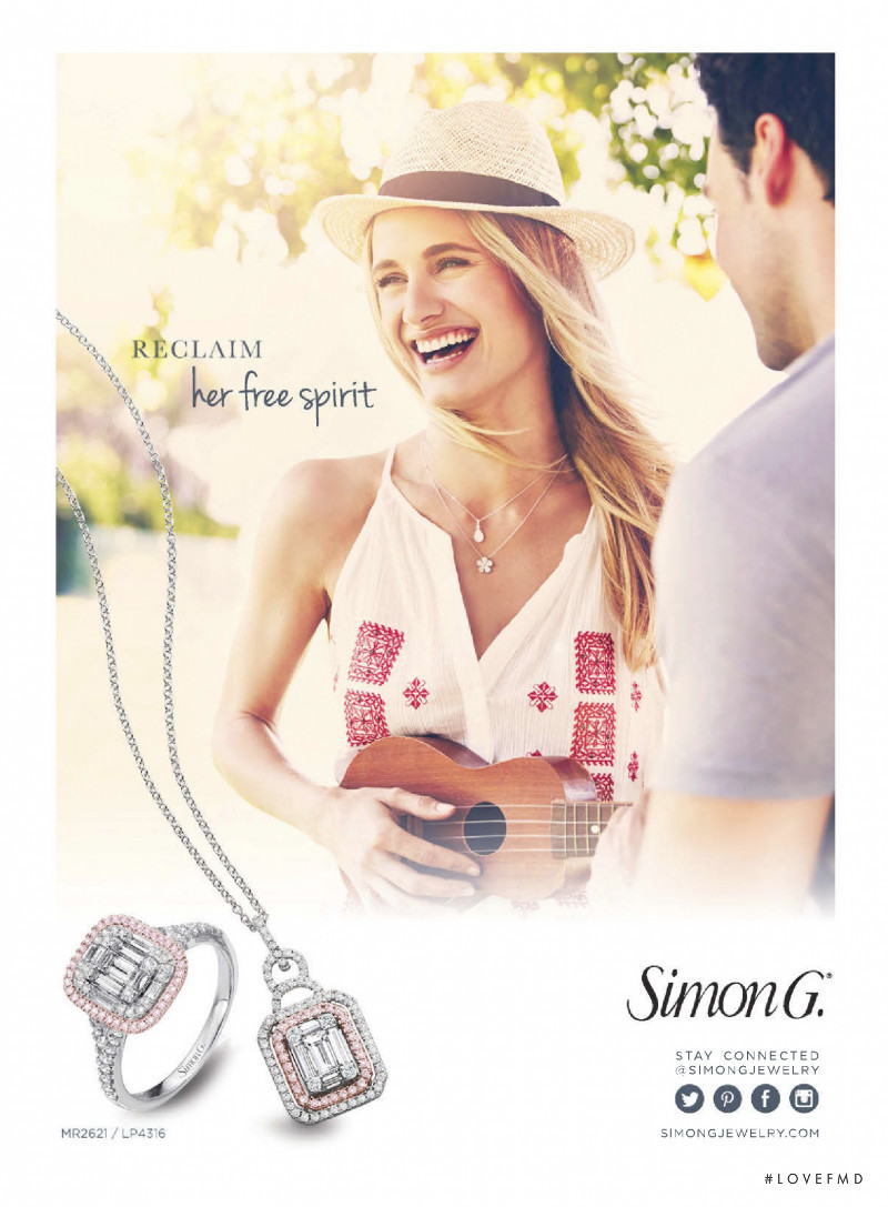 Simon G. advertisement for Spring/Summer 2015