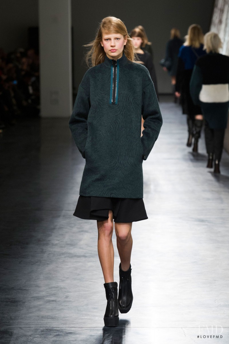 Elisabeth Erm featured in  the Opening Ceremony fashion show for Autumn/Winter 2014