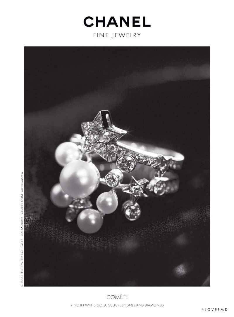 Chanel Fine Jewellery advertisement for Spring/Summer 2015