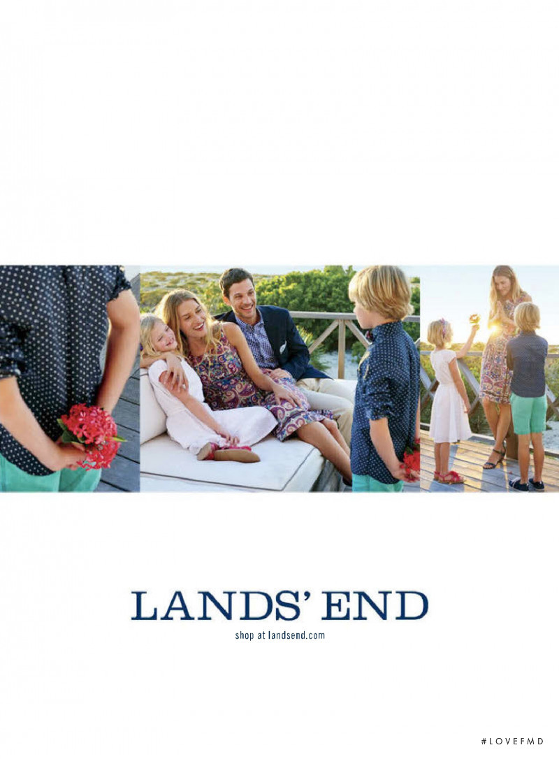 Lands\'End advertisement for Spring/Summer 2015