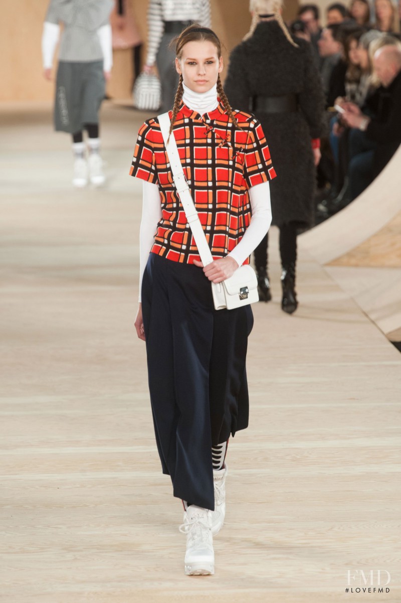 Mariina Keskitalo featured in  the Marc by Marc Jacobs fashion show for Autumn/Winter 2014