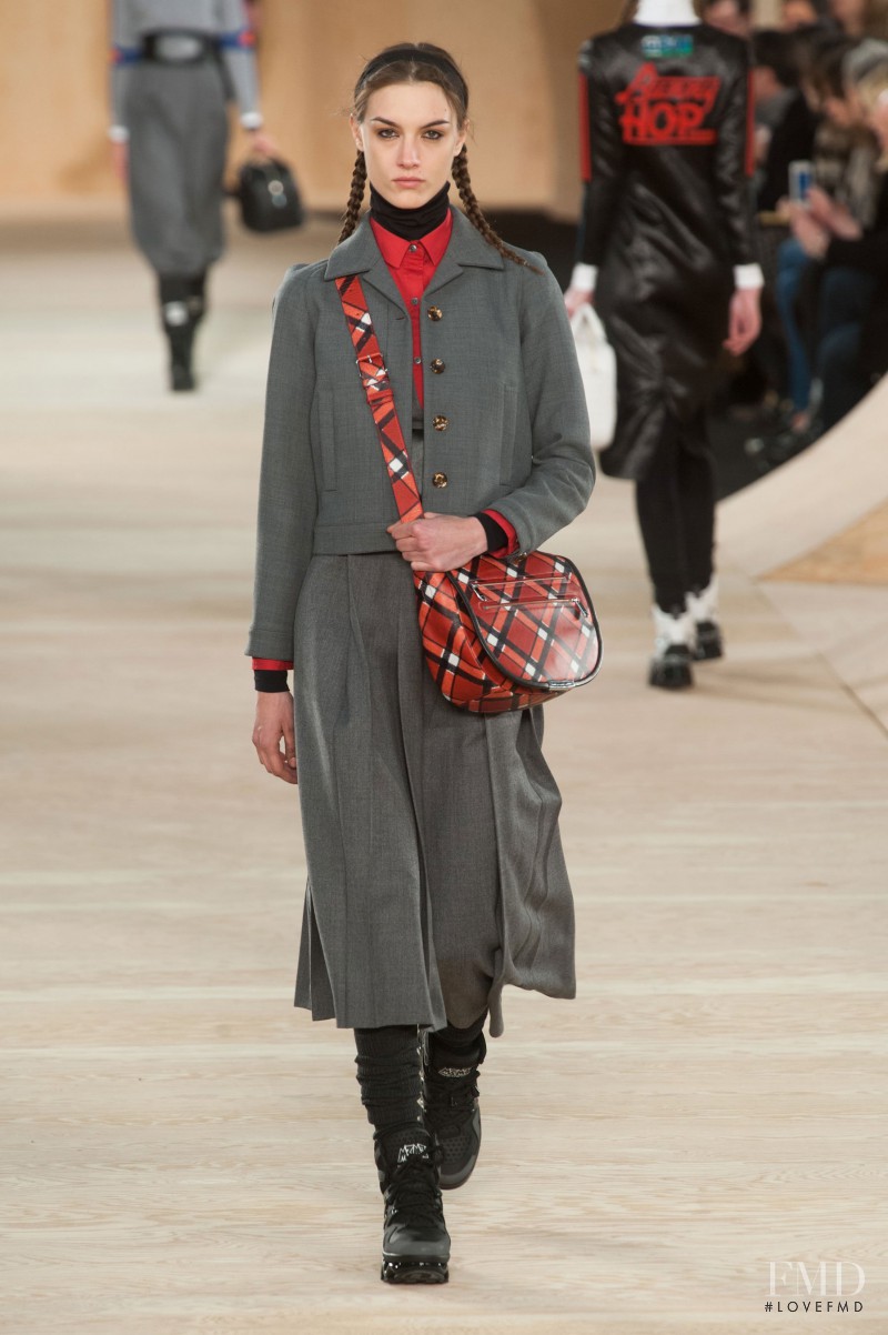 Ronja Furrer featured in  the Marc by Marc Jacobs fashion show for Autumn/Winter 2014