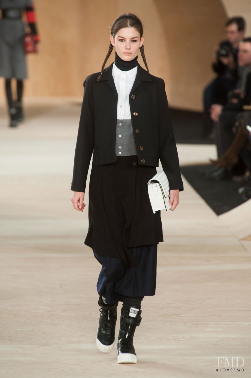 Ophélie Guillermand featured in  the Marc by Marc Jacobs fashion show for Autumn/Winter 2014