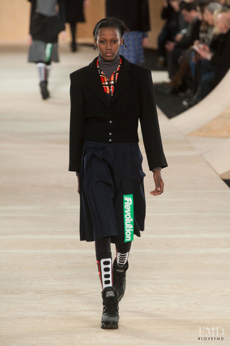 Kai Newman featured in  the Marc by Marc Jacobs fashion show for Autumn/Winter 2014