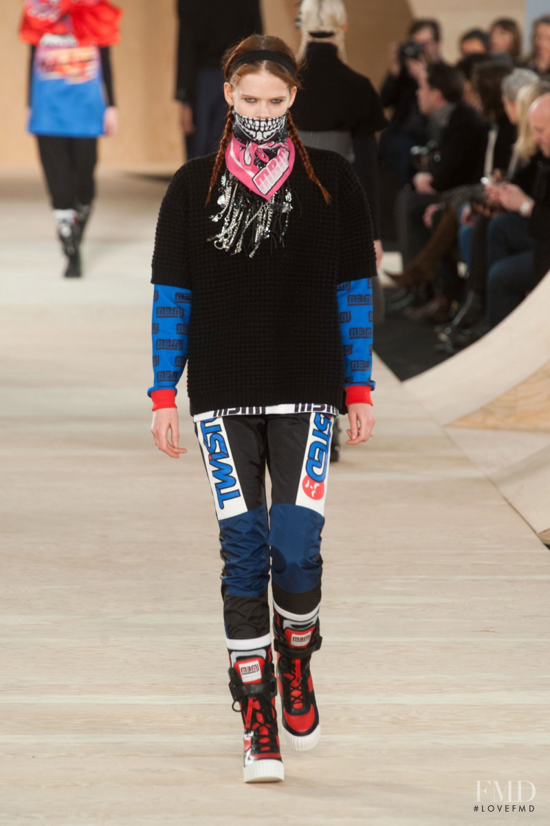 Irina Kravchenko featured in  the Marc by Marc Jacobs fashion show for Autumn/Winter 2014