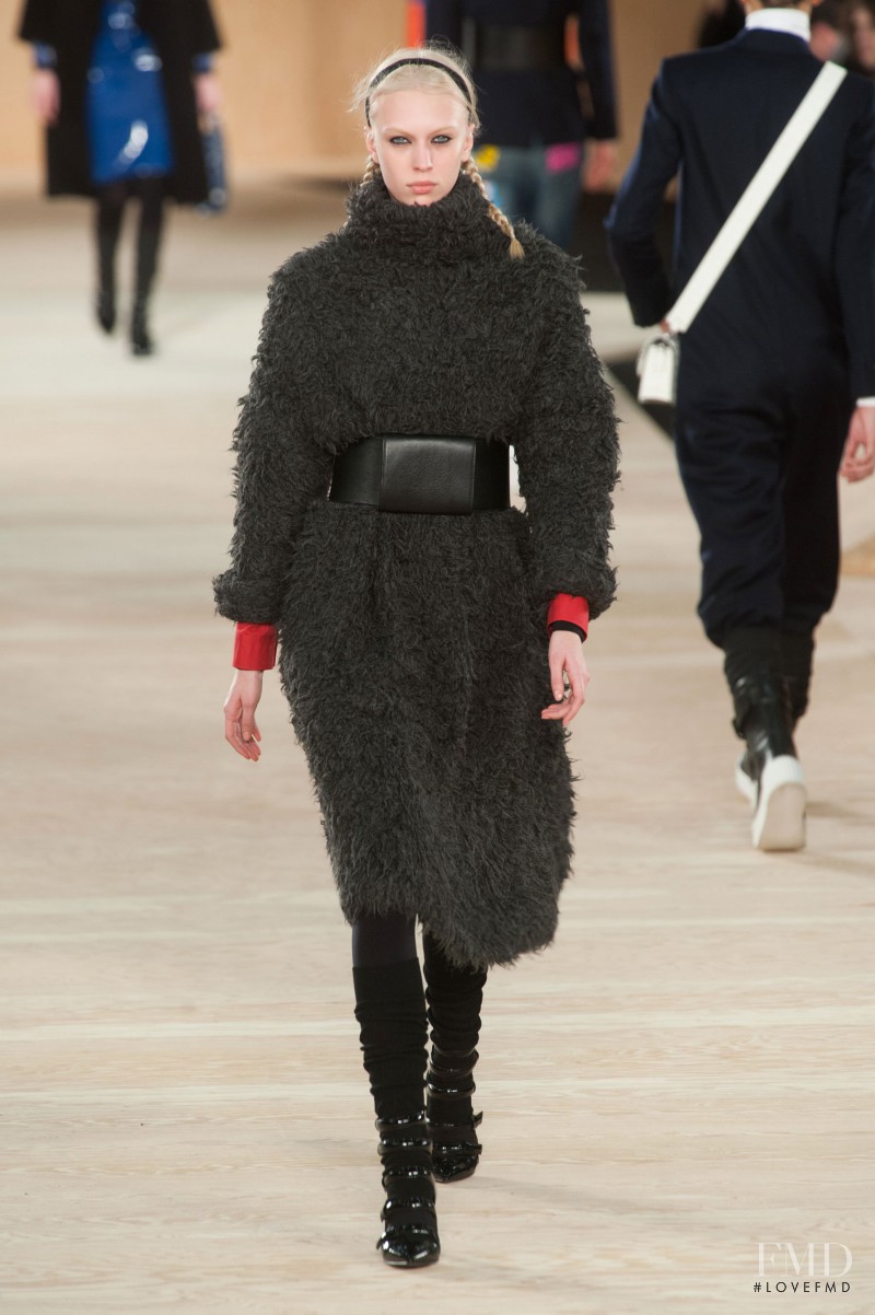 Juliana Schurig featured in  the Marc by Marc Jacobs fashion show for Autumn/Winter 2014