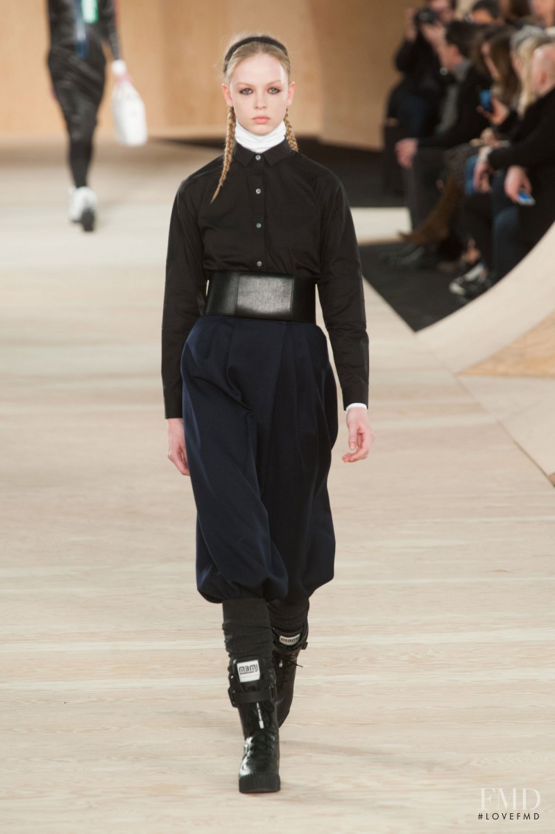 Daniela Witt featured in  the Marc by Marc Jacobs fashion show for Autumn/Winter 2014