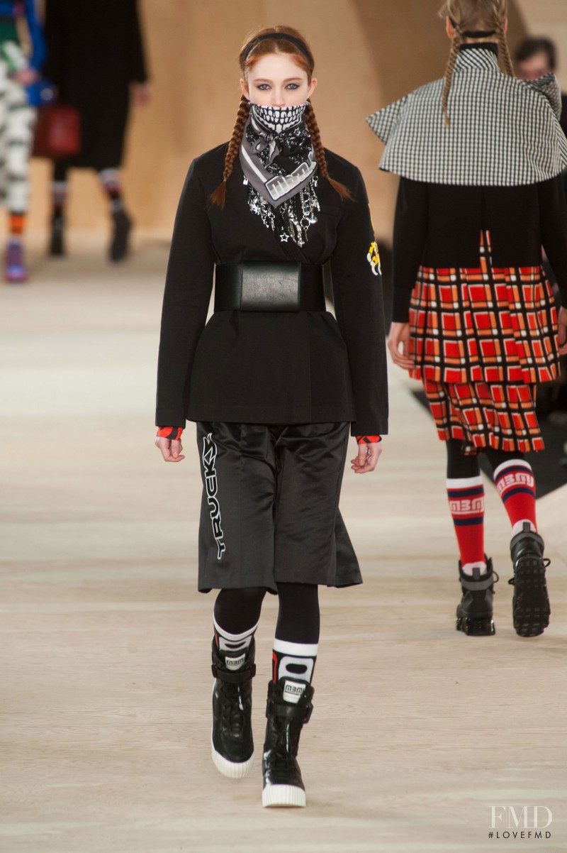 Sophie Touchet featured in  the Marc by Marc Jacobs fashion show for Autumn/Winter 2014