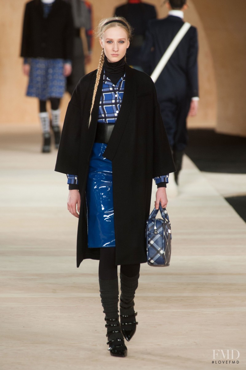 Charlotte Lindvig featured in  the Marc by Marc Jacobs fashion show for Autumn/Winter 2014