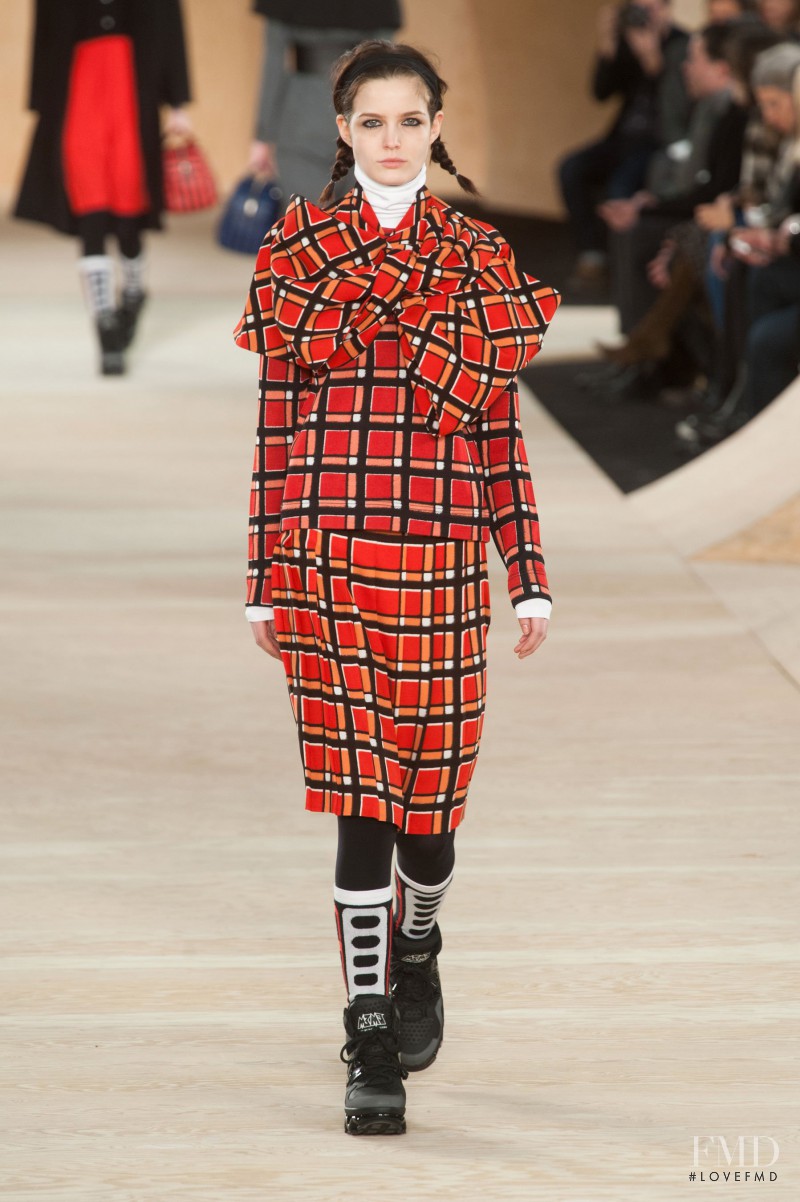 Zlata Mangafic featured in  the Marc by Marc Jacobs fashion show for Autumn/Winter 2014